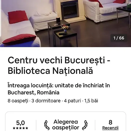 Centrul Vechi Biblioteca Nationala Apartment